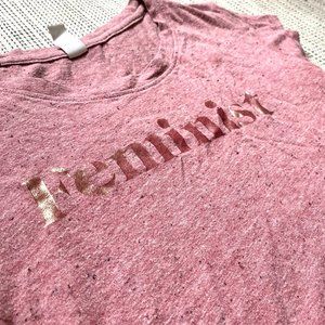 Feminist pink Diana Kane NY tshirt